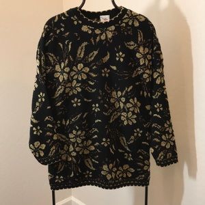 Nutcracker Plus Size Long Sleeve Sweater